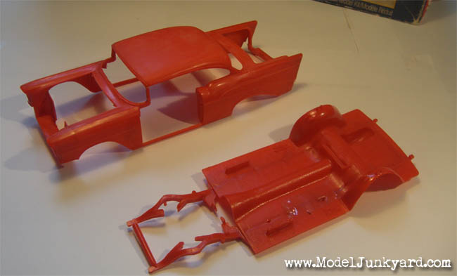 Revell 1/25 55-57Chevy  Resin Cast Pro Street Chassis 
