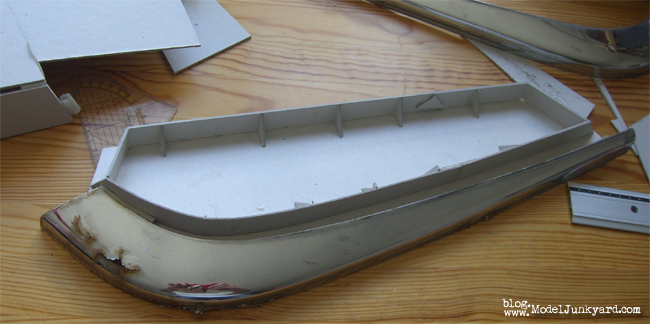 Making a Scale Model Display out of bumper parts