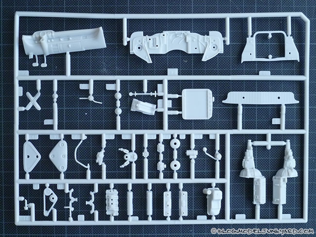 57 Chevyrolet Bel Air AMT 1/25 Kit - Parts IV
