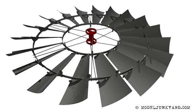 Aermotor windmill - Molino de viento